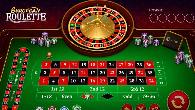European Roulette online